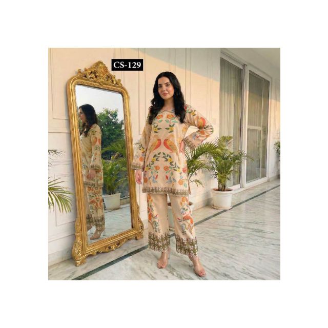 Printed Cotton Co-ord Set